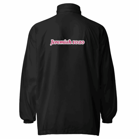 Black/Pink windbreaker Jeremiah 10:10