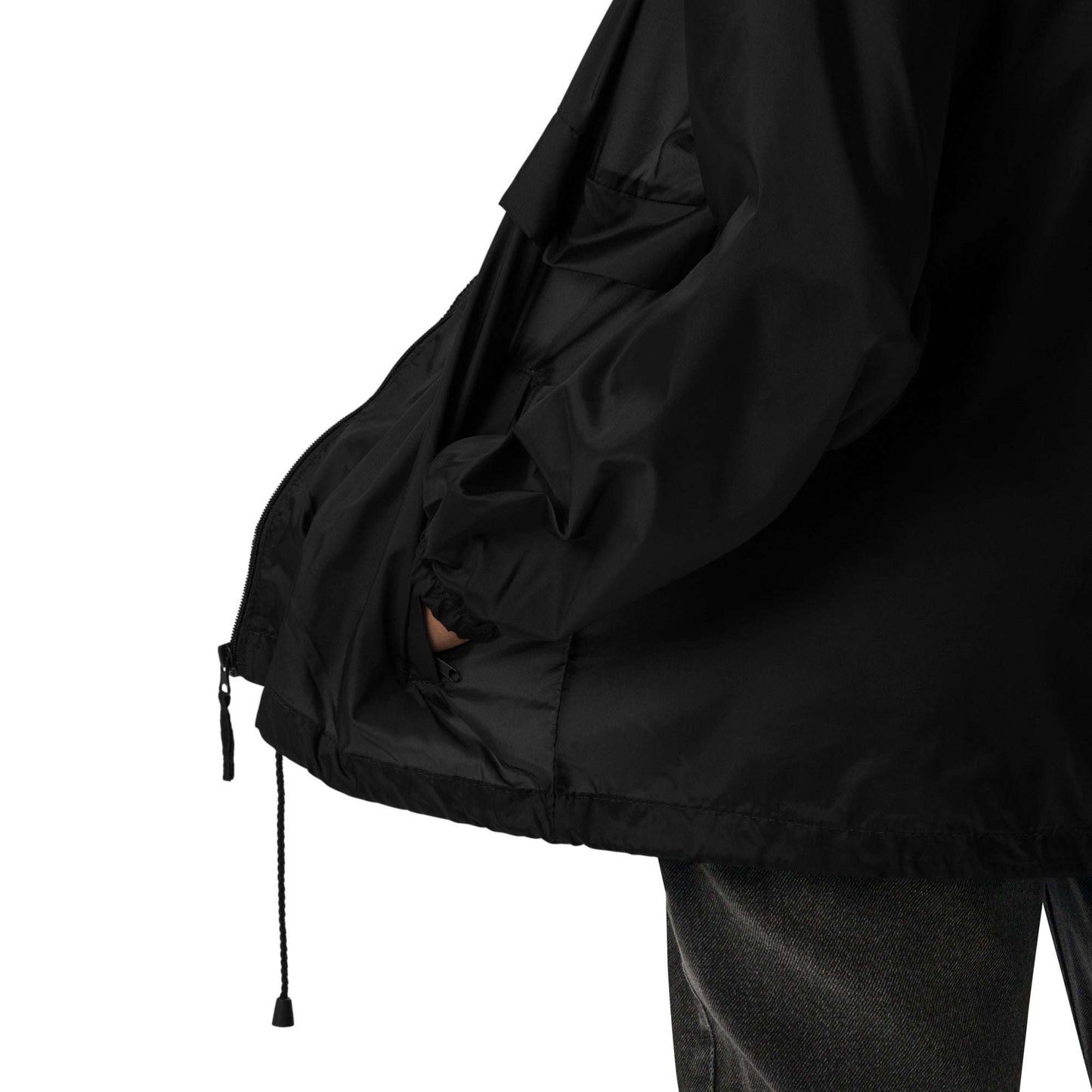 Kingdom Cover Windbreaker (black/pink)