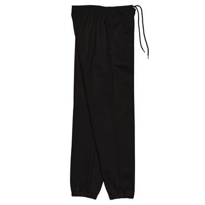 black drawstring sweats
